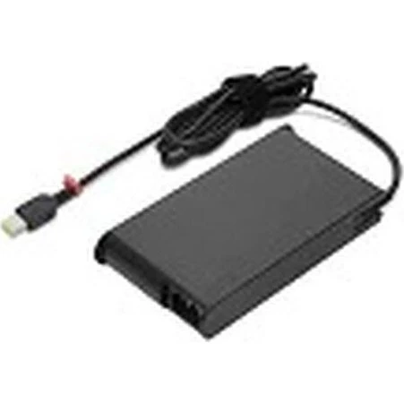 Lenovo 230W Slim Tip AC Adapter, Sort, 1,8 m