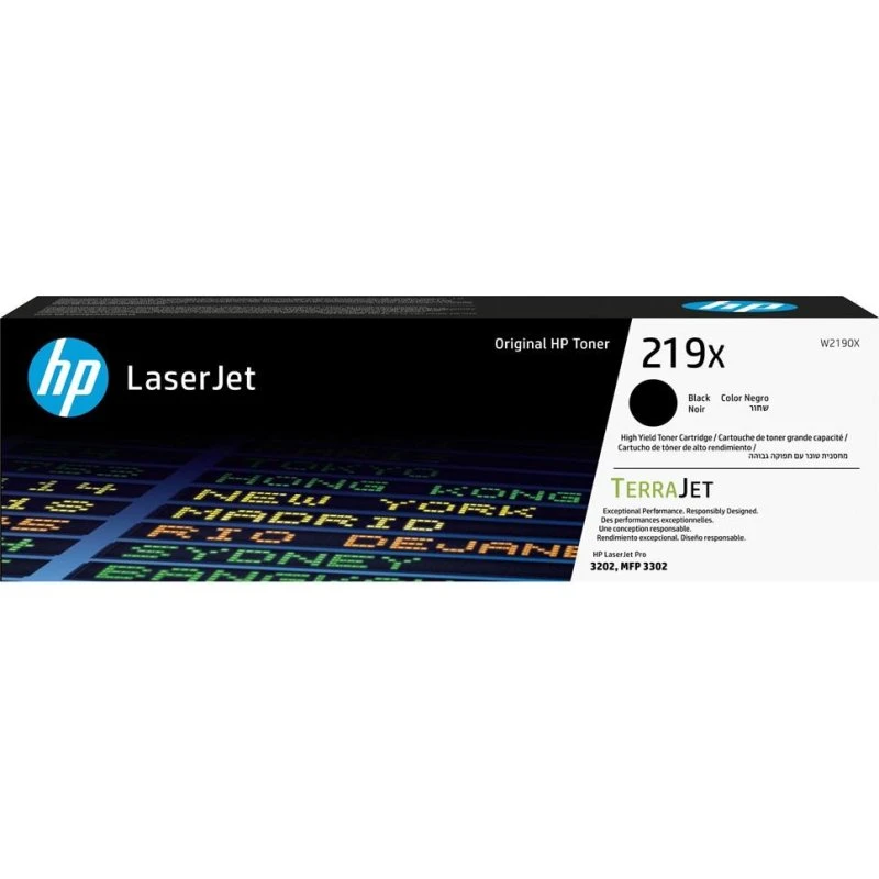 HP 219X Sort Høj Kapacitet Toner (Original)