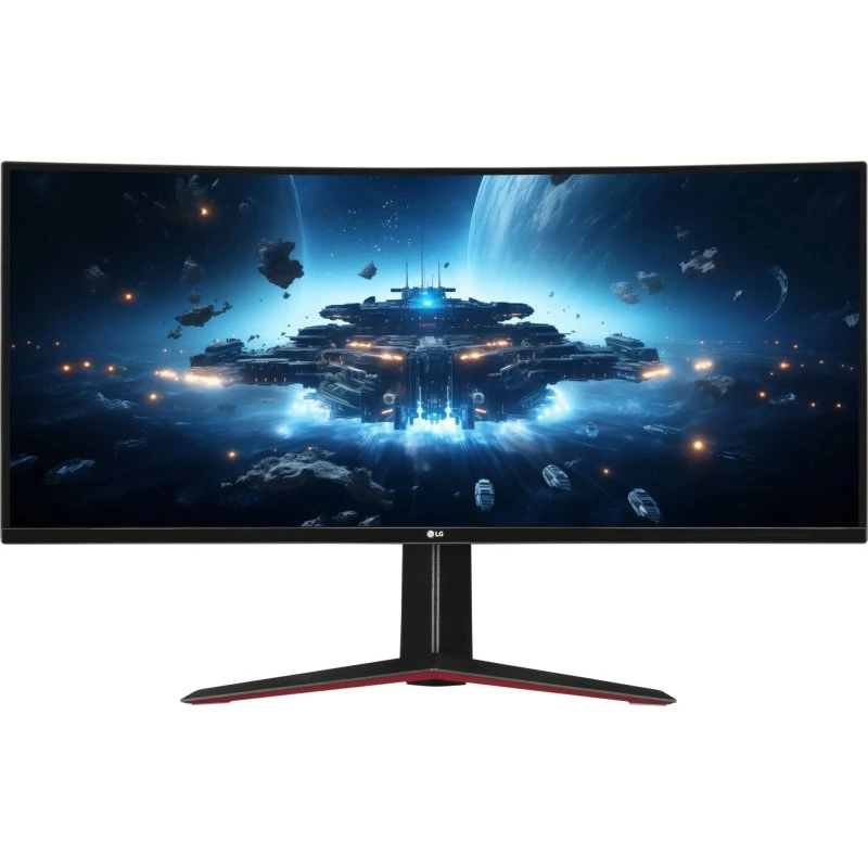 LG UltraGear 34GP63AP-B 34" Curved Gaming Skærm, 160Hz, 1ms