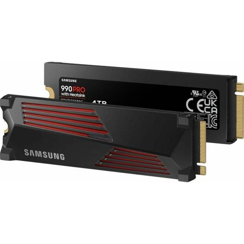 Samsung 990 PRO 4 TB M.2 NVMe SSD (PCIe 4.0) med køleplade