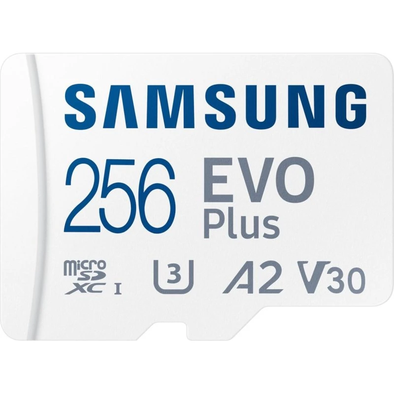 Samsung EVO Plus microSDXC 256 GB A2 U3 V30