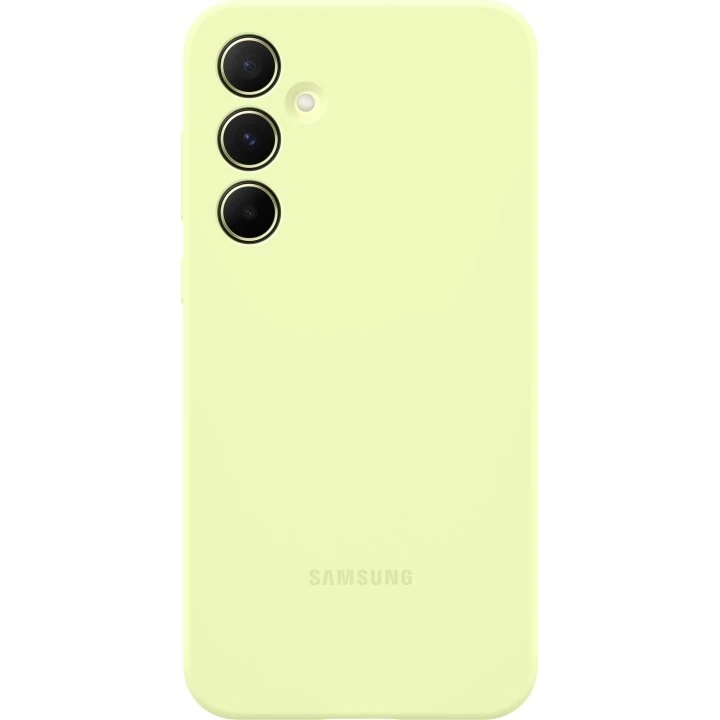 Samsung Galaxy A55 Silikoneetui, Limegrønt
