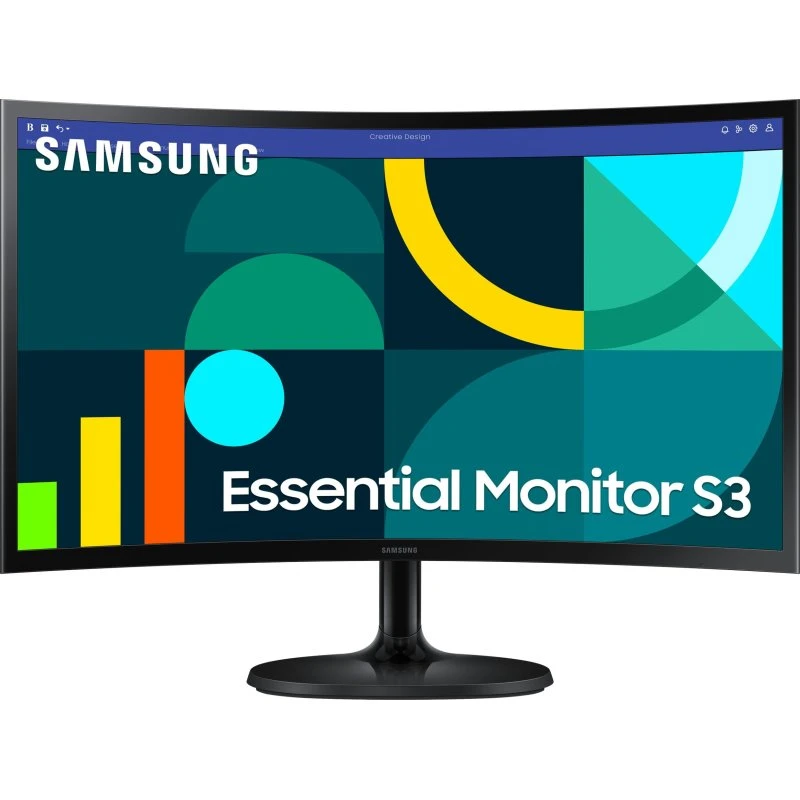 Samsung S24D360GAU 24" Full HD Bue-skærm, 100 Hz, Sort