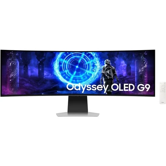 Samsung Odyssey OLED G9 49" Dual QHD Sølv