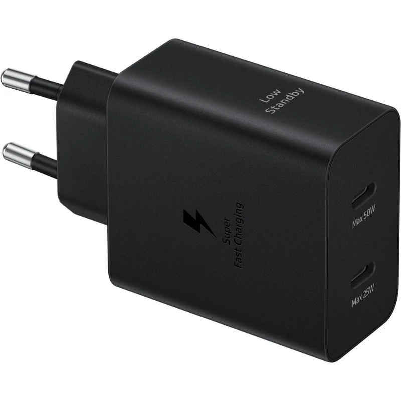 Samsung EP-T5020 50 W dual USB-C vægoplader sort