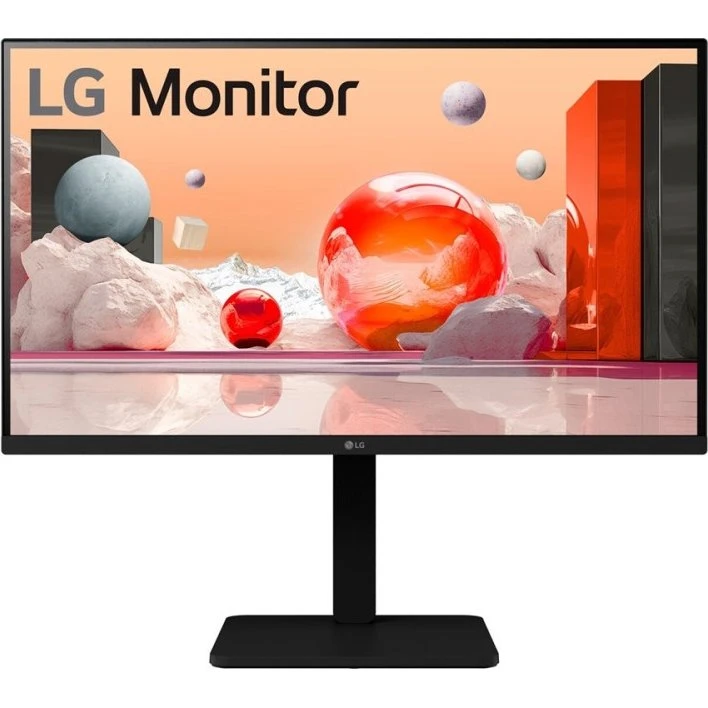 LG 27BA450-B 27" FHD IPS Skærm, 100Hz, Sort