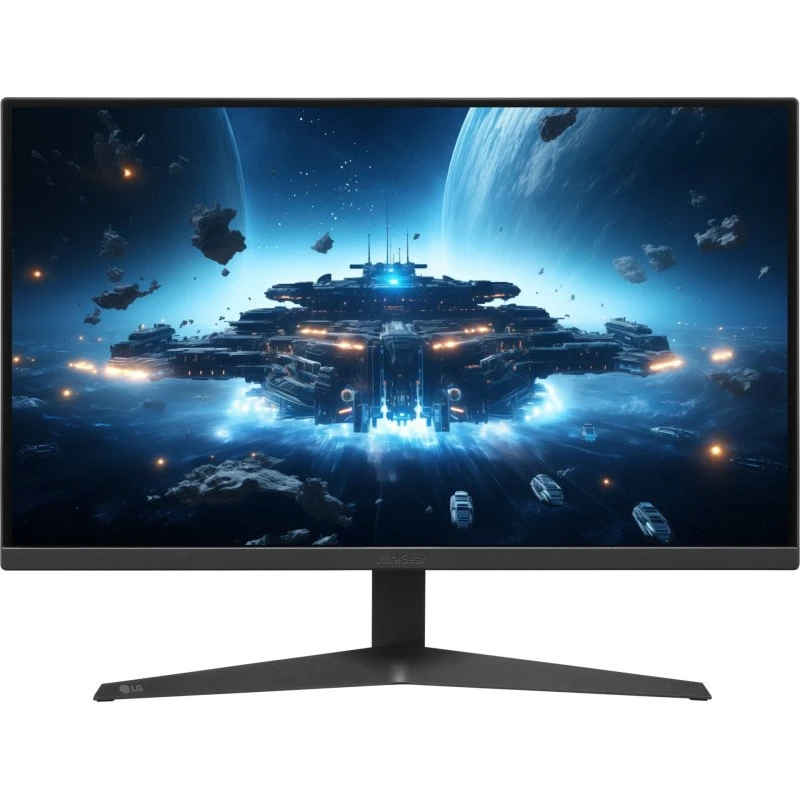 LG UltraGear 27GS50FX-B 27" FHD 180Hz VA Gaming-skærm