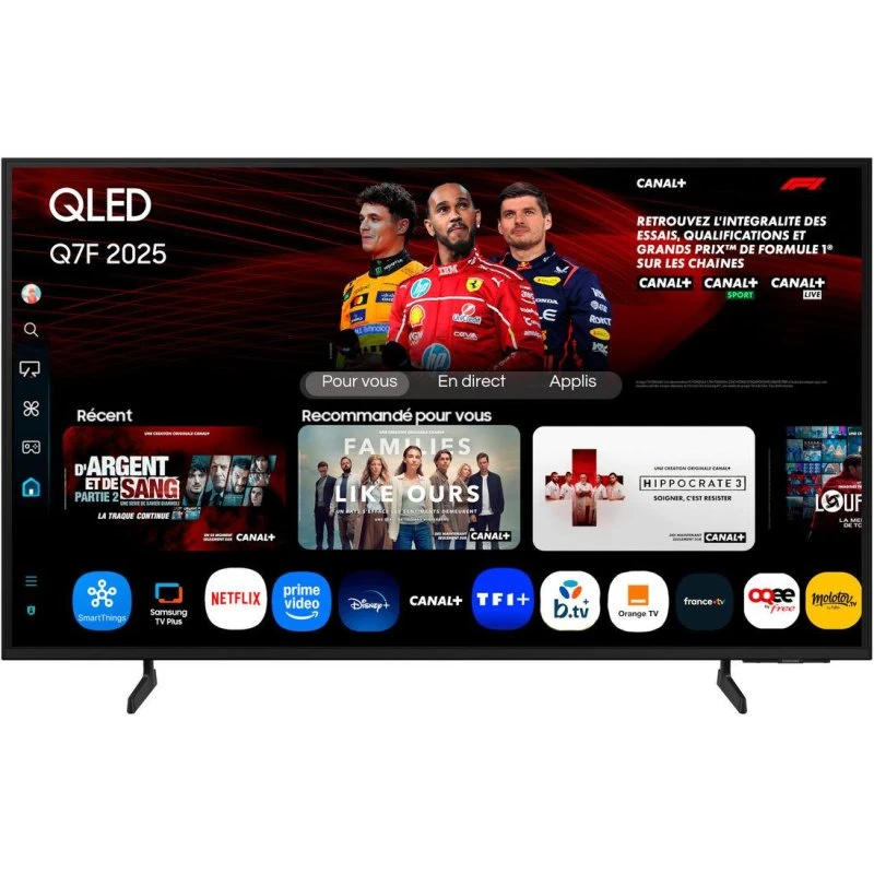 Samsung 43" QLED 4K TQ43Q7FAAUXXC Sort