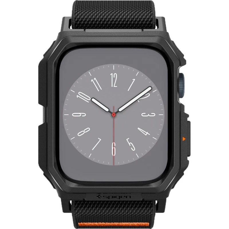 Spigen Lite Fit Pro - Matte Black - Apple Watch 45mm/44mm