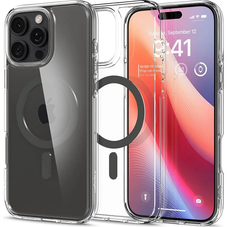 Spigen Ultra Hybrid MagSafe - Grafit - iPhone 16 Pro Max