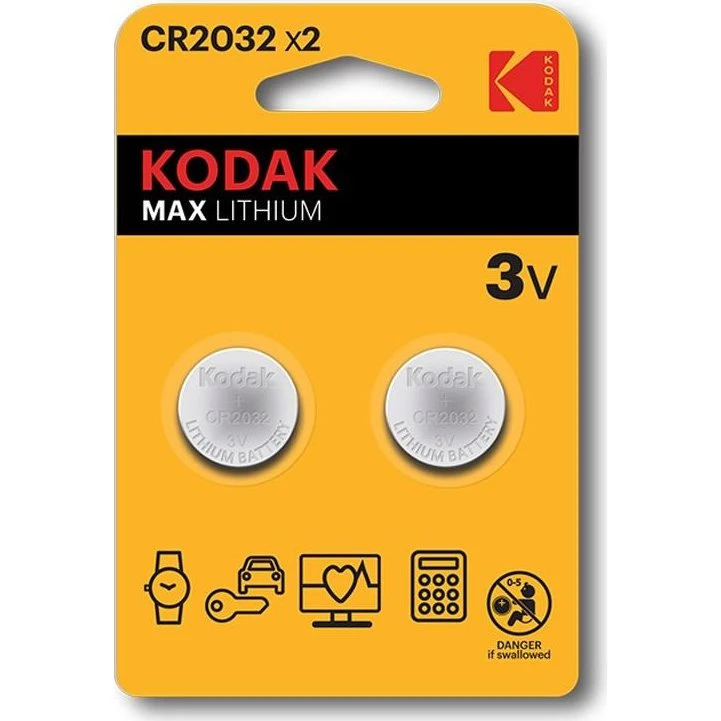 Kodak Max Lithium CR2032 3 V (2 stk.)