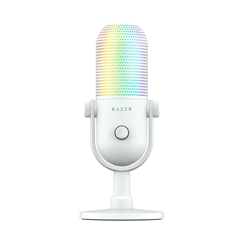 Razer Seiren V3 Chroma USB-mikrofon, hvid