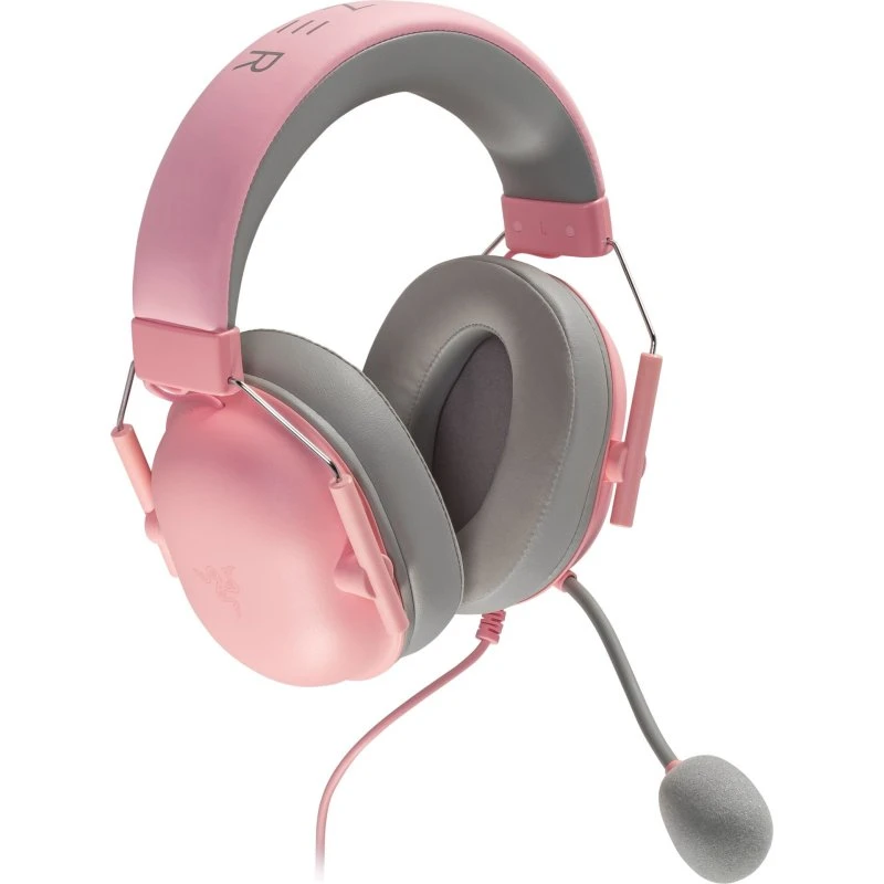 Razer BlackShark V2 X Gaming Headset (PlayStation) - Lyserød