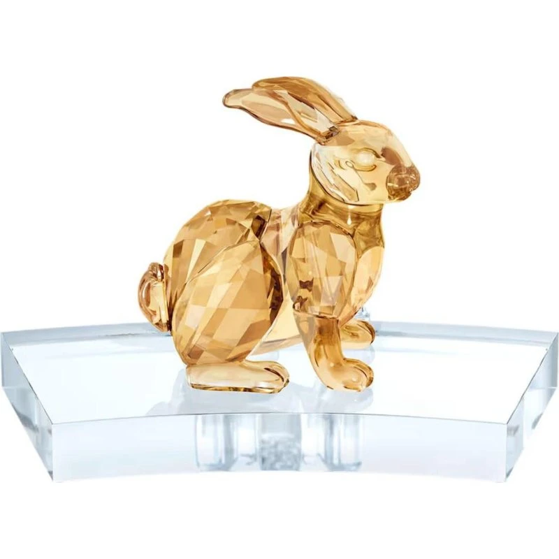 Swarovski Rabbit Gylden Krystalfigur 13,6 x 8,3 x 8,8 cm