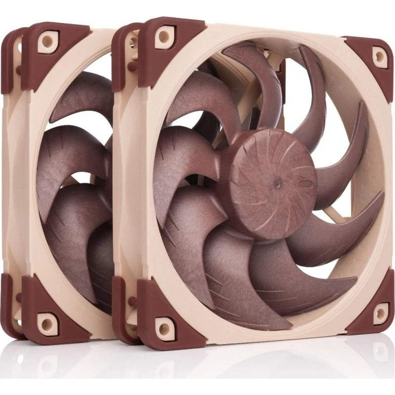 Noctua NF-A12x25 G2 PWM SX2-PP 120 mm, brun (2-pak)