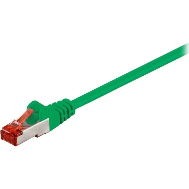Goobay CAT 6 S/FTP 1m Grøn Patchkabel