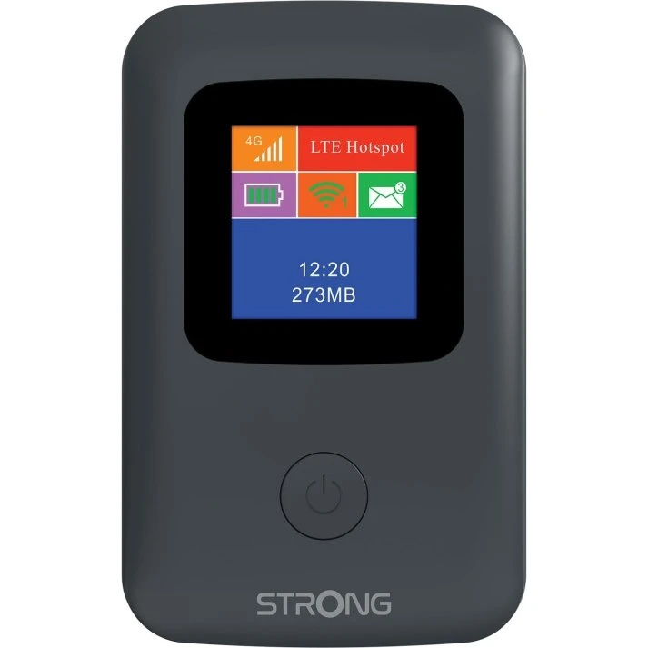 Strong 4G MiFi Hotspot 150 Mbit/s med display