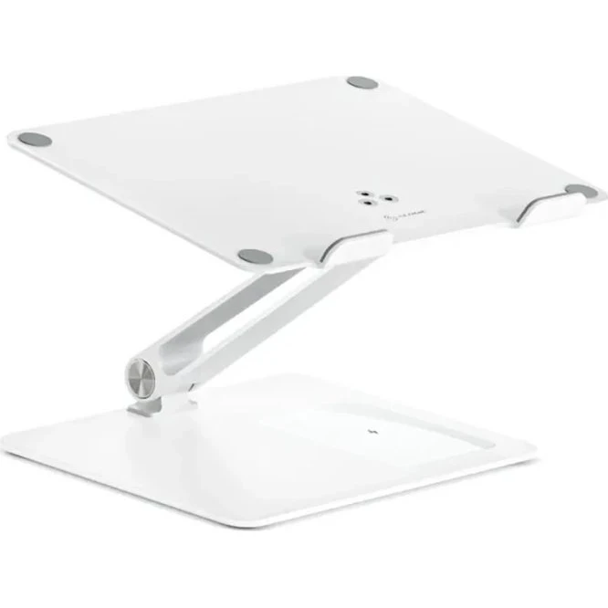 ALOGIC Elite Power Laptop Stand med Trådløs Oplader, Hvid