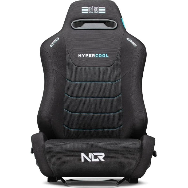 Next Level Racing ERS3 HyperCool Ventileret Simracing-sæde, Sort, Op til 150 kg
