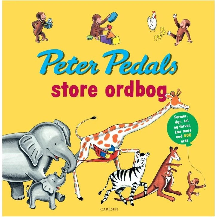 Peter Pedals Store Ordbog med 400 ord