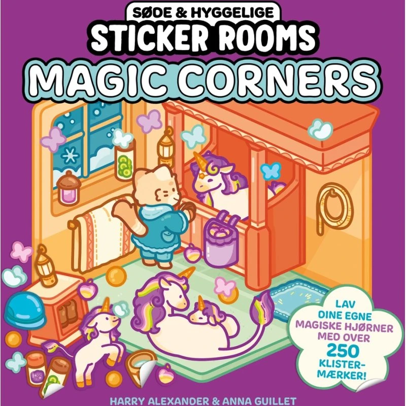 Harry Alexander Søde og Hygelige Sticker Rooms - Magic Corners