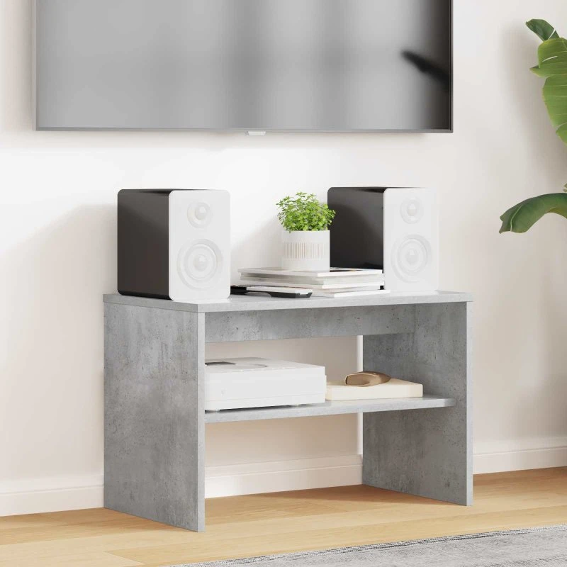 vidaXL TV-skab Beton Grå 60x35x40 cm Konstrueret Træ