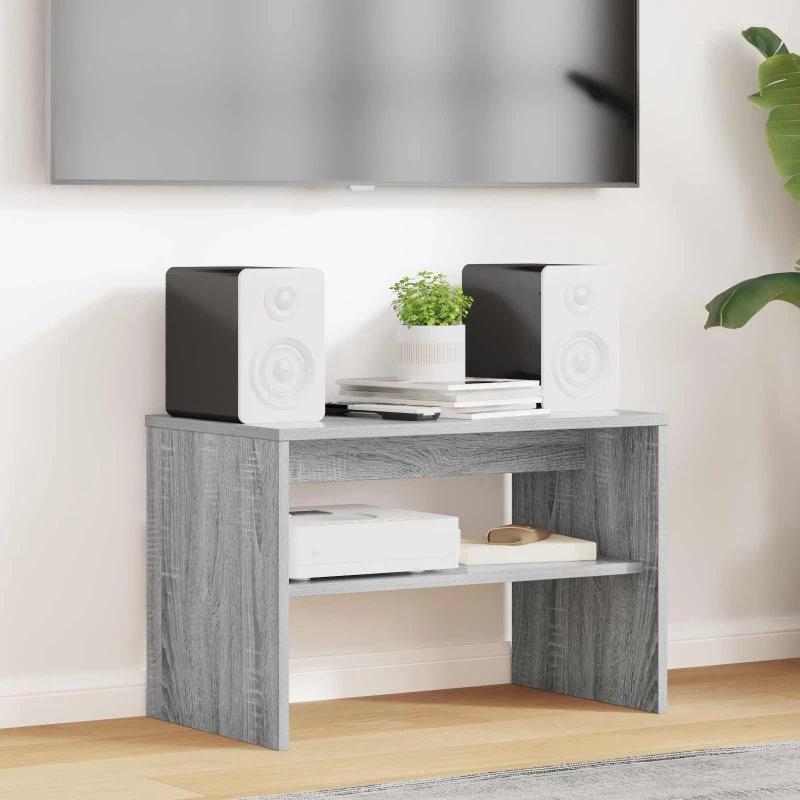 vidaXL TV-skab Grå Sonoma 60 x 35 x 40 cm Konstrueret træ