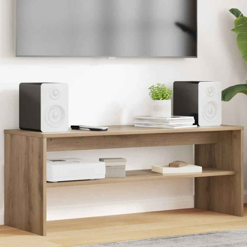 vidaXL TV-skab Artisan Egetræ 100 x 35 x 40 cm