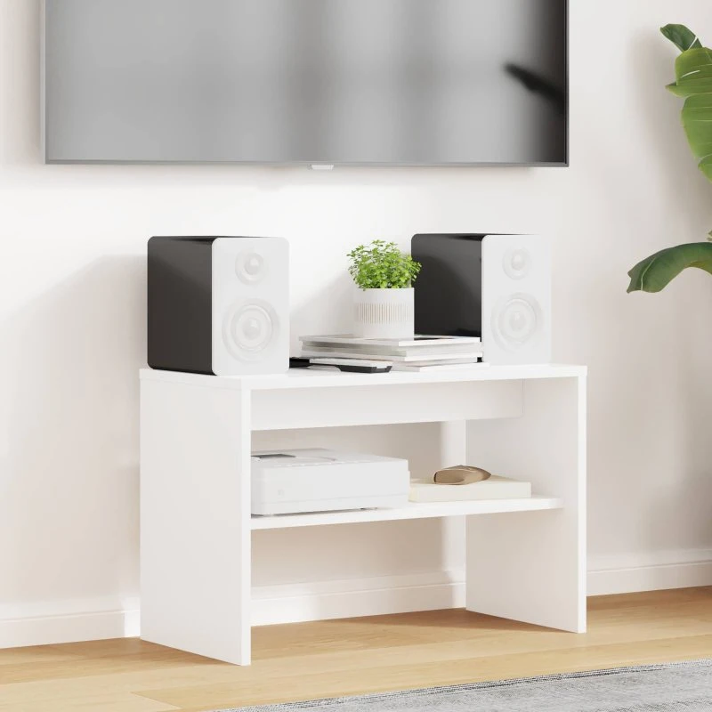 vidaXL TV-skab Hvid 60x30x40 cm Konstrueret Træ