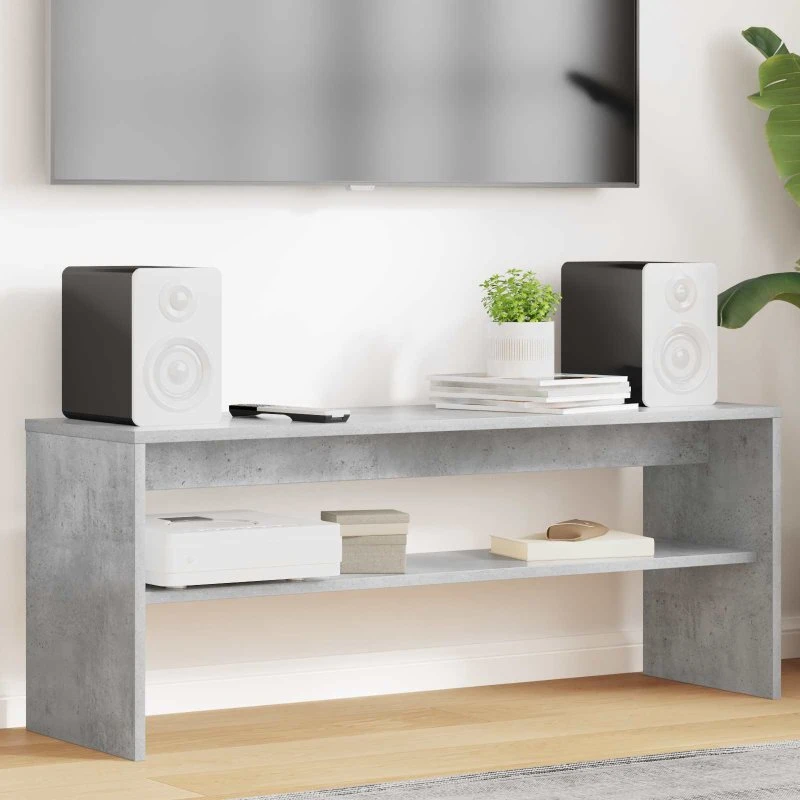 vidaXL TV-skab Beton Grå 100x30x40 cm Konstrueret Træ