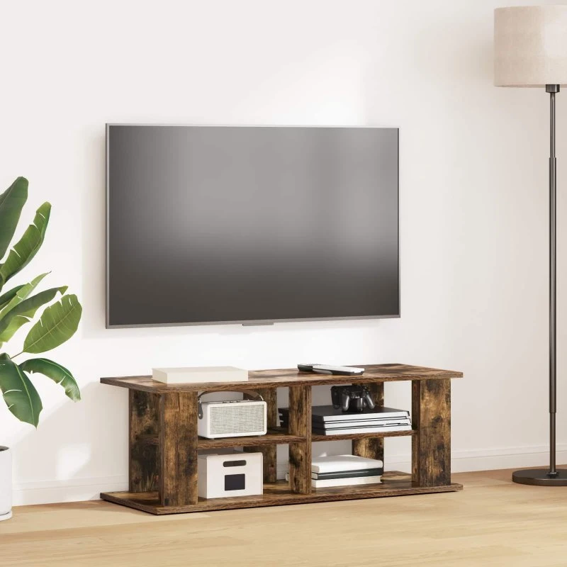vidaXL Røget Eg TV-stativ 96 x 35 x 33,5 cm