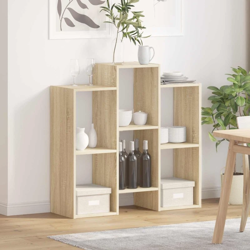 vidaXL Sideboard Sonoma eg 90 x 30 x 90 cm