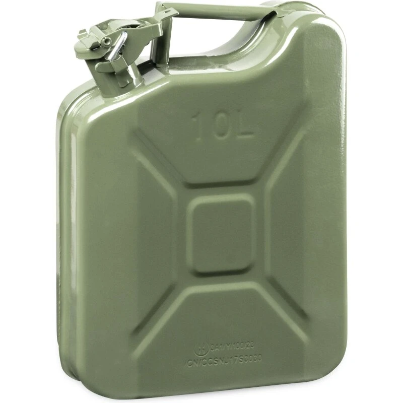WALSER metal benzindunk 10 L UN-certificeret, olivengrøn