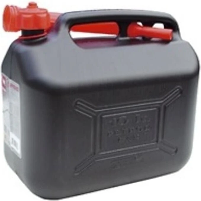 Universal Benzindunk 10 L, sort (UN-godkendt, hældetud)