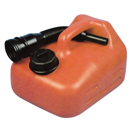 Jerry Can Brændstoftank, rød plast (5–22 L)