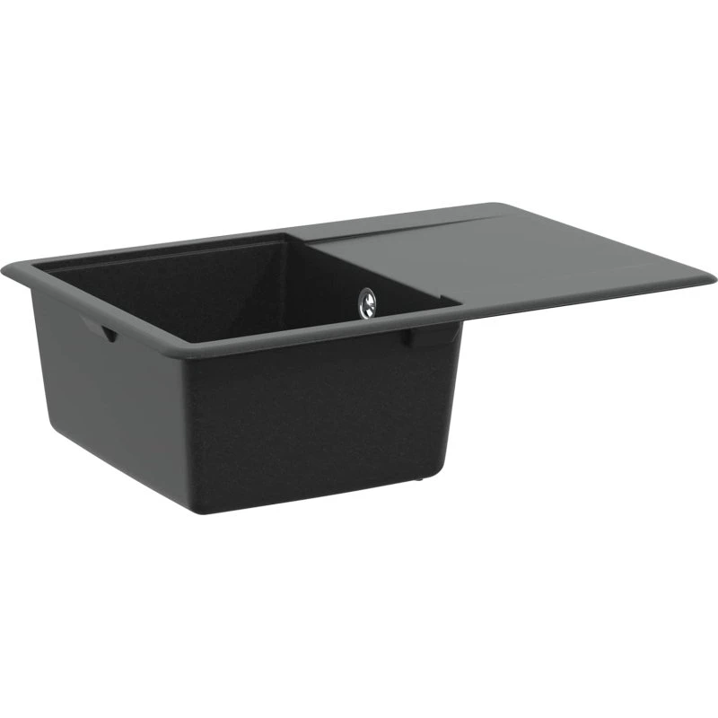 vidaXL Vask Sort 670 x 460 mm Granit