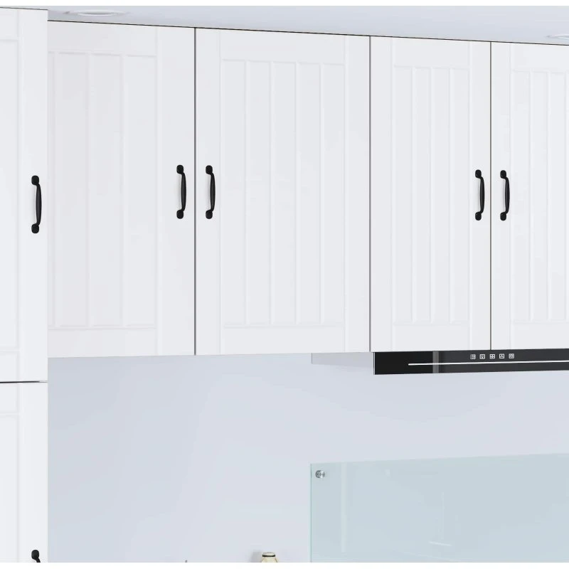 vidaXL Køkkenskab Lucca Hvid 50x31x80 cm Konstrueret Træ