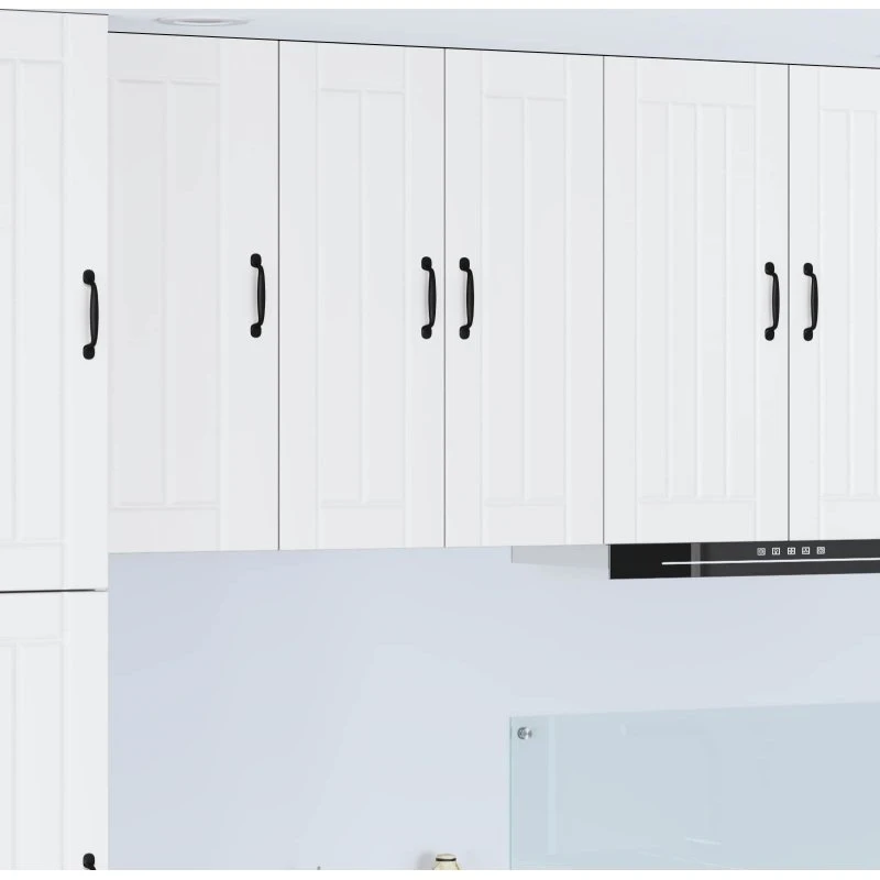 vidaXL Køkkenskab Lucca Hvid 60x31x80 cm Konstrueret Træ