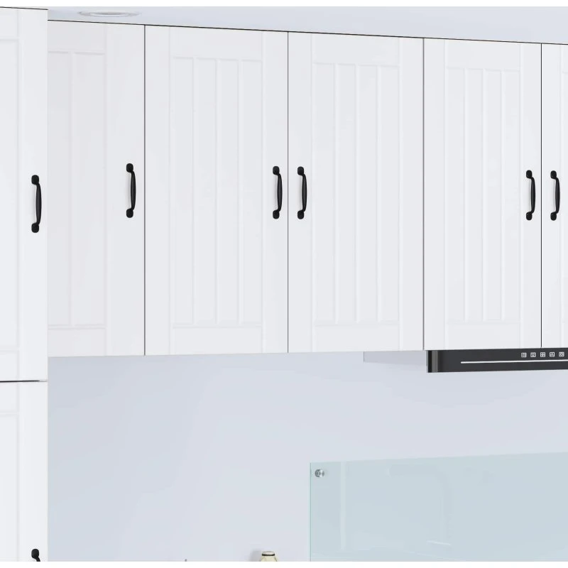 vidaXL Køkkenskab Lucca Hvid 80x31x80 cm Konstrueret Træ