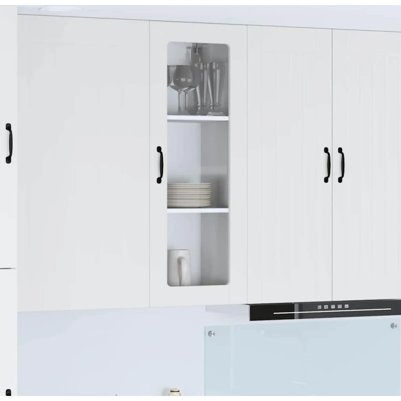 vidaXL Køkkenskab Lucca Hvid 40 x 31 x 100 cm Konstrueret Træ