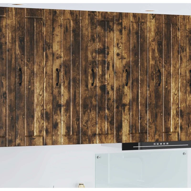 vidaXL Køkkenskab Lucca Røget Eg 30x31x100 cm Konstrueret Træ