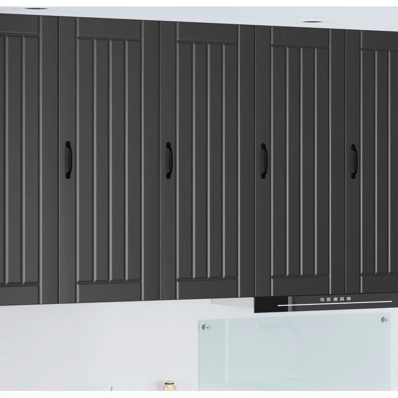 vidaXL Køkkenskab Lucca Sort 40 x 31 x 100 cm Konstrueret Træ