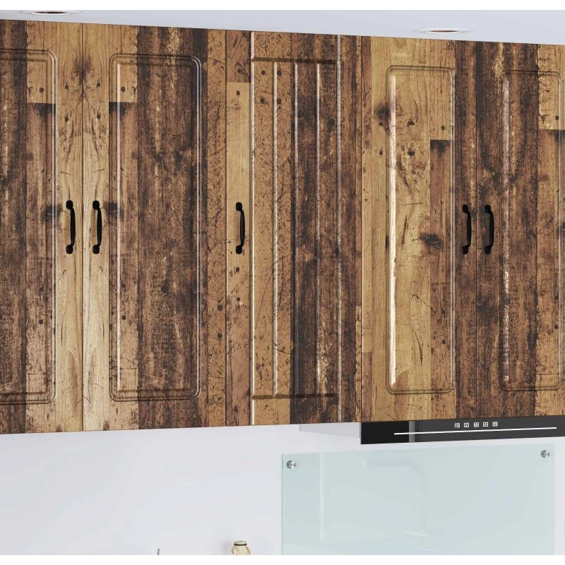 vidaXL Køkkenskab Lucca Gammelt Træ 40x31x100 cm Konstrueret Træ