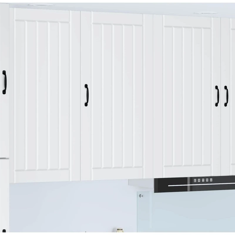 vidaXL Køkkenskab Lucca Hvid 50x31x100 cm Konstrueret Træ