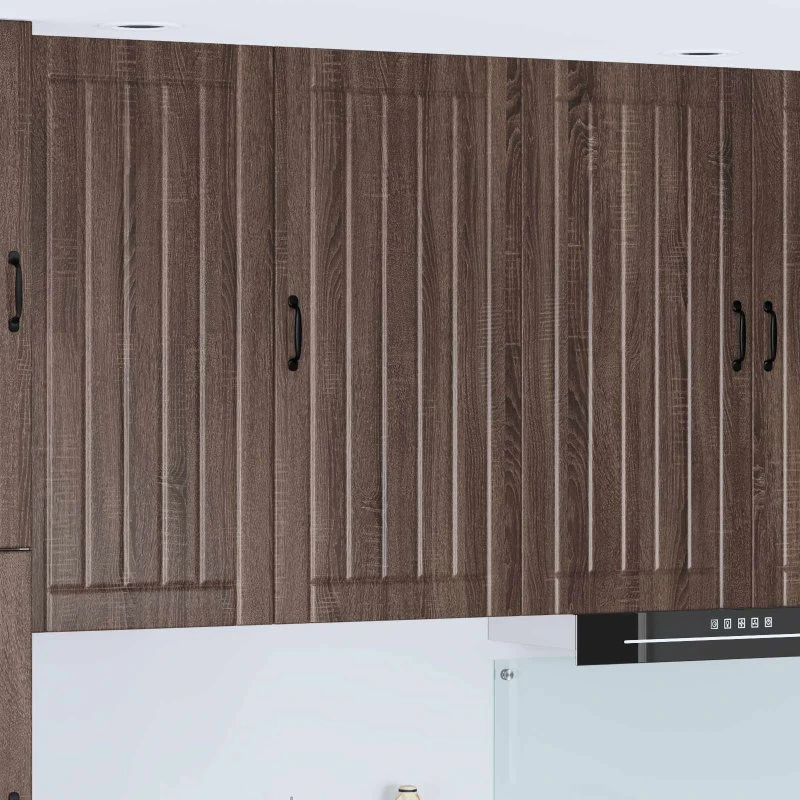 vidaXL Køkkenskab Lucca Brunt Eg 50 x 31 x 100 cm Konstrueret Træ