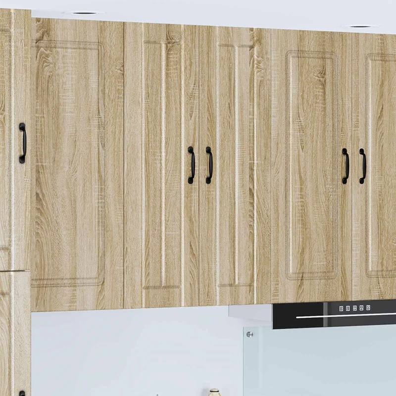 vidaXL Køkkenskab Lucca Sonoma-eg 60x31x100 cm Konstrueret træ
