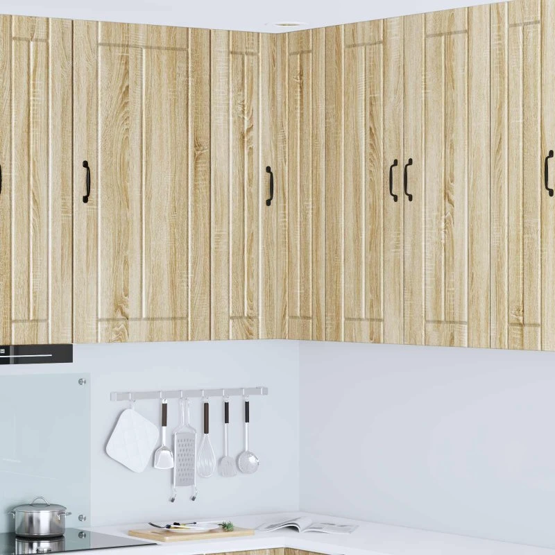 vidaXL Køkkenskab Lucca Sonoma-eg 57x57x100 cm Konstrueret træ