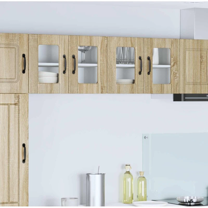 vidaXL Køkkenskab Sonoma eg 60 x 31 x 40 cm Konstrueret træ