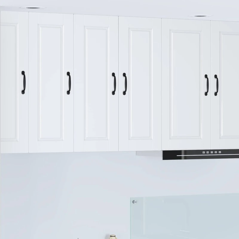 vidaXL Køkkenskab 2 stk Hvid 30 x 31 x 80 cm Konstrueret træ