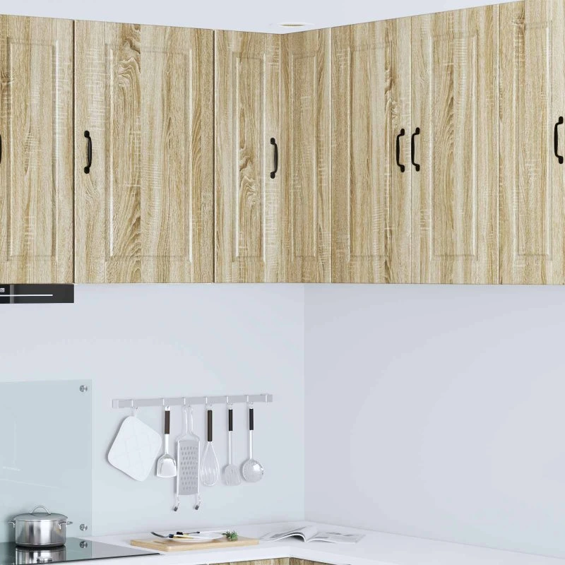 vidaXL Køkkenskab Sonoma eg 57 x 57 x 80 cm Konstrueret træ